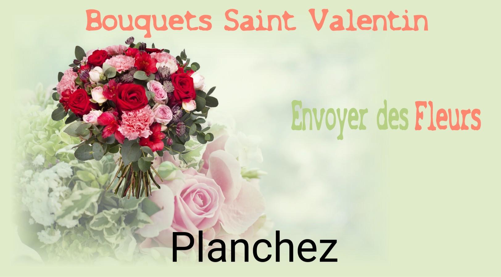 Roses de Saint-Valentin livrées à Planchez